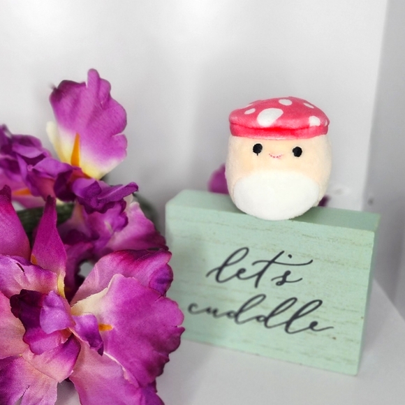 MALCOLM 🍄 HTF OG Squad Mushroom Squishville Exclusive Original Squishmallow - Picture 1 of 8